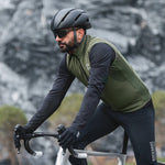 Rockbros ROAD TO SKY insulated windproof vest M - green m \ zielony vests