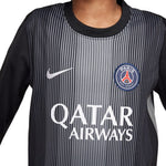 Nike PSG Goalkeeper Stadium 2025/26 Kids' Jersey Black fekete gyerek póló HJ5267010
