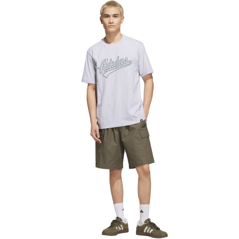 Adidas Varsity Tailsweep Graphic Men's T-Shirt szürke ruházat KS2179