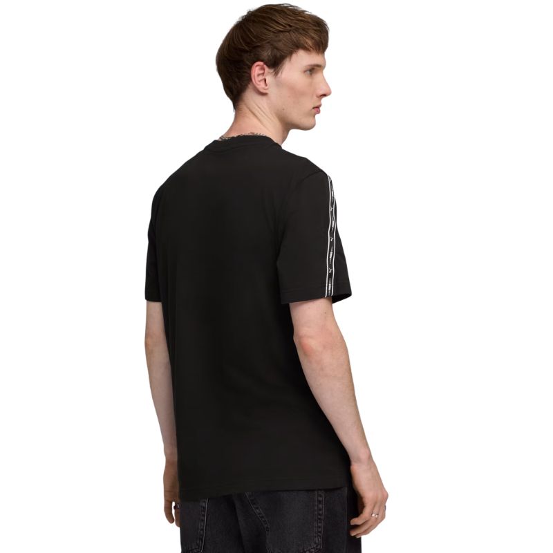 Men's Puma Tape Tee black 691693 fekete póló