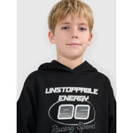 4F Boy's loose sweatshirt with hood 158/164 kapucnis pulóver 4FJRSS26TSWSM2814-20S
