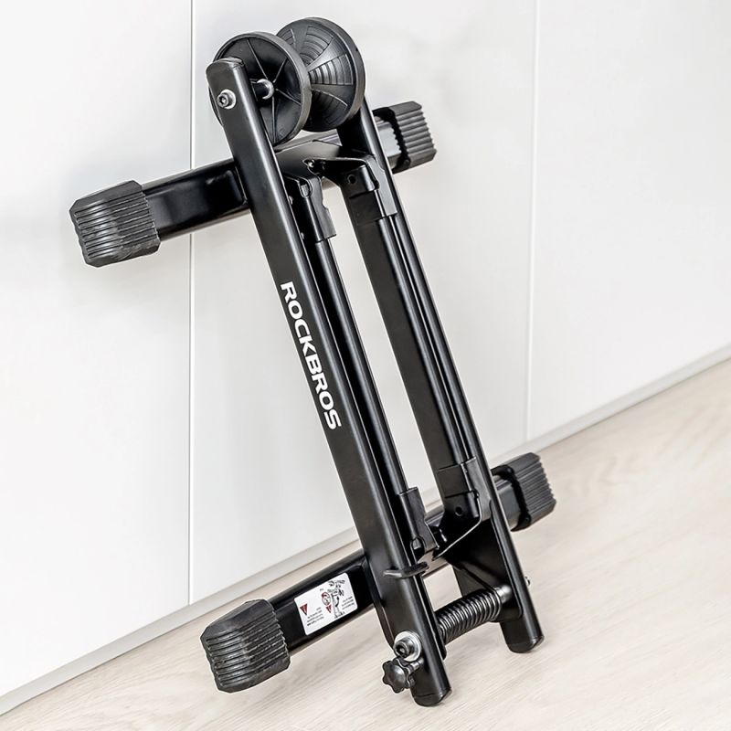Rockbros 27210001001 Folding Bicycle Stand - Black