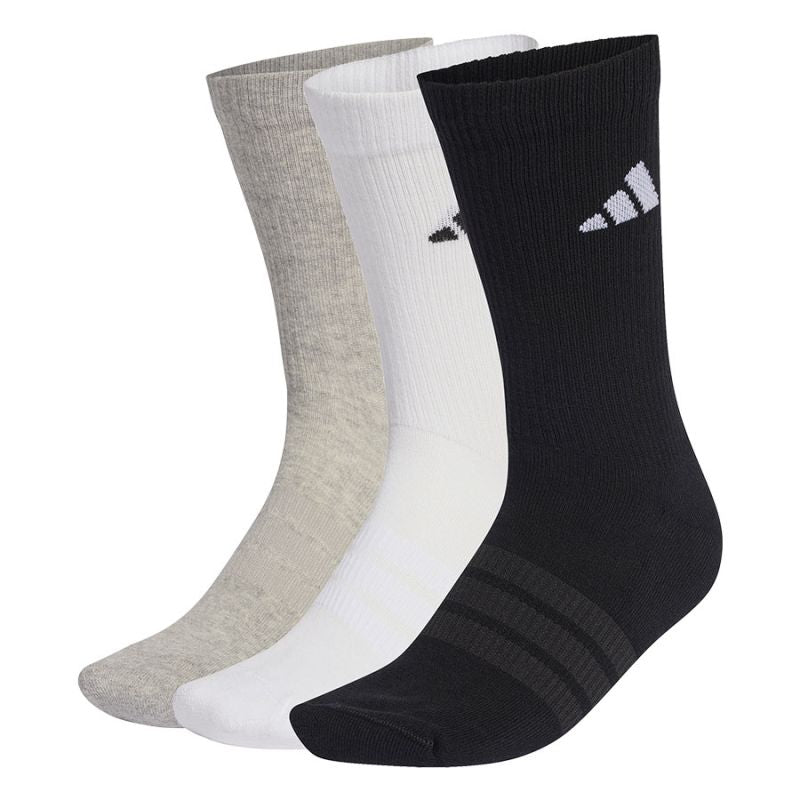 Adidas Cushioned Sportswear Crew 3P socks ruházat KC9624