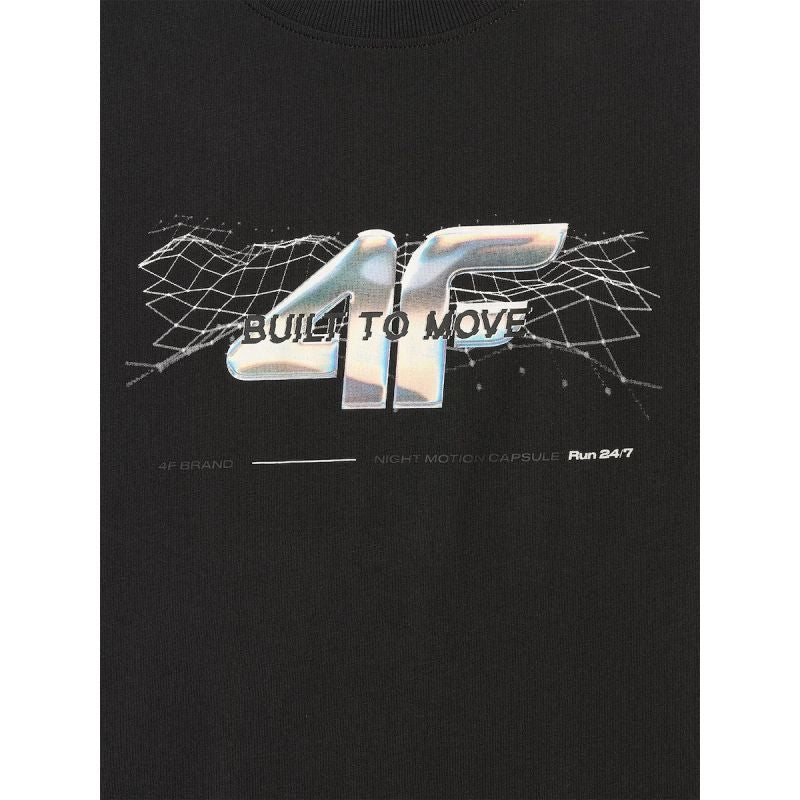 4F Men's regular printed T-shirt póló 4FRSS26TTSHM3662-20S