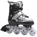 Enero Roller Skates-Roller Skates-Ice Skating 4in1 Pro Led 30-33 Gray szürke skates, roller skates