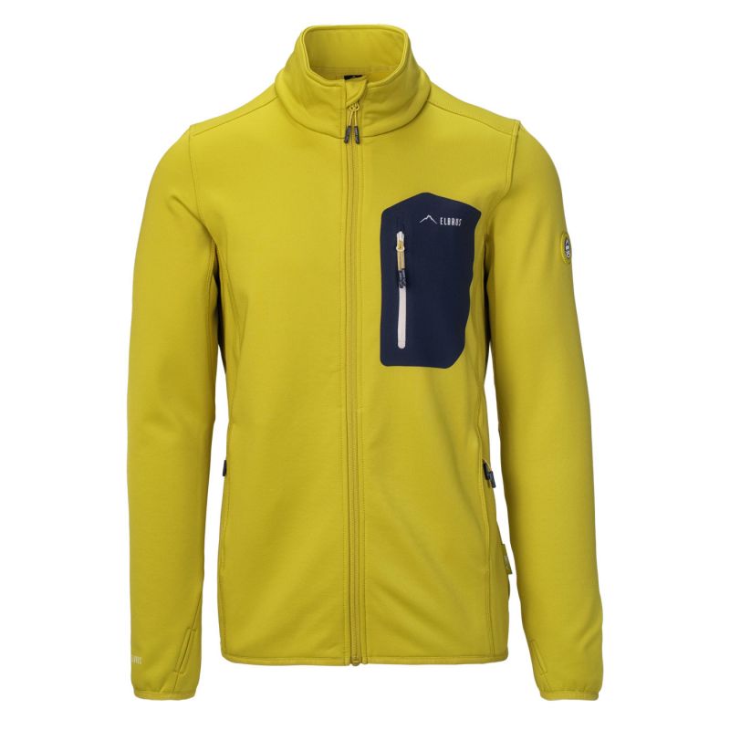 Elbrus Nomi sweatshirt sárga pulóver