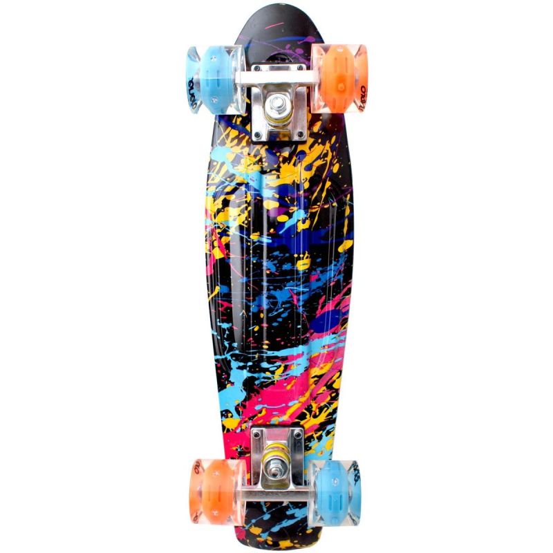 Enero Plastic Skateboard 22 Inches Graffiti Led skateboards