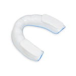 DBX Bushido Gel Mouthguard + Box - White and Blue | GelTech kék protectors and knee pads