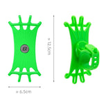 Rockbros LF436 Handlebar Clamp Phone Holder - Green zielony phones and accessories