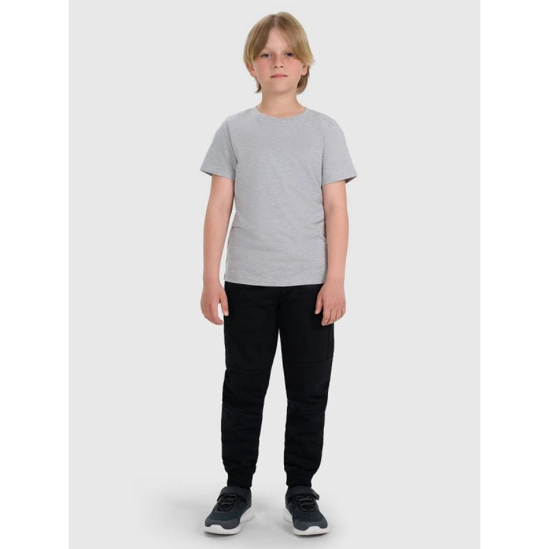 4F Boys' Plain Regular-Fit T-Shirt gyerek póló 4FJRMM00TTSHM3254-25M