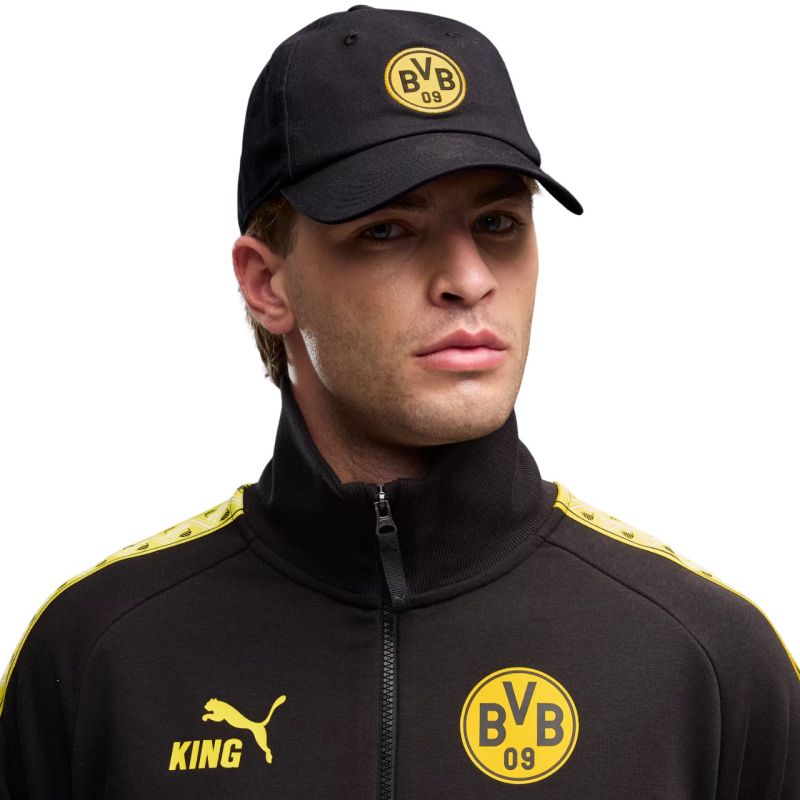 Puma BVB Ess Cap Black 27534 fekete baseball sapka 2753401