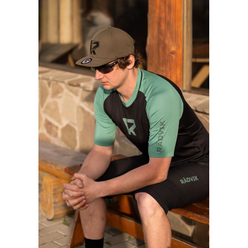 Radvik Yankee Mtb GTS cycling jersey fekete póló