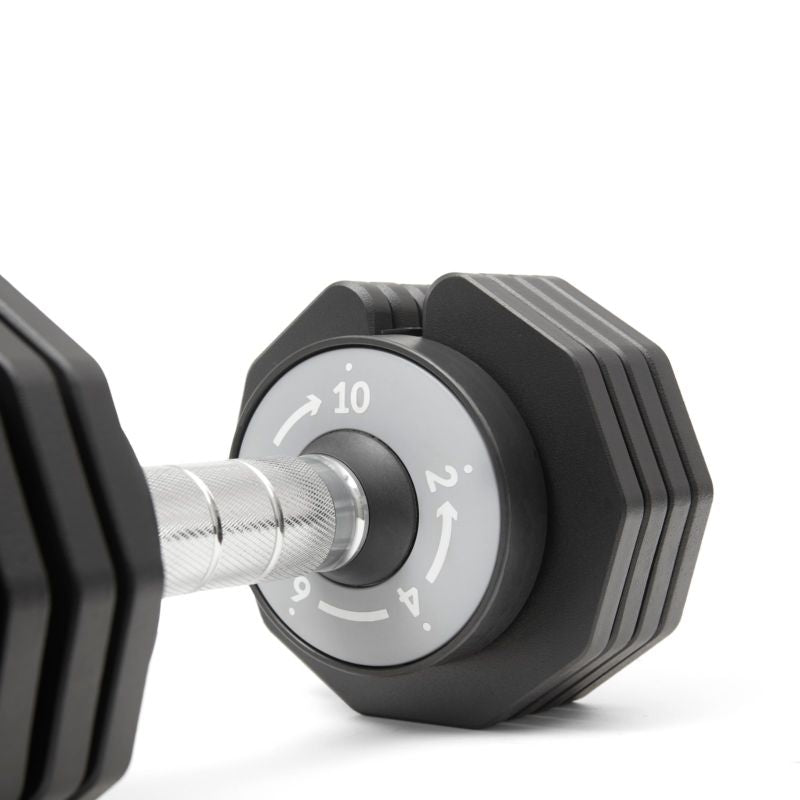 Half Human Adjustable Dumbbell 10kg fekete edzőfelszerelés SFIT-P-HH30002
