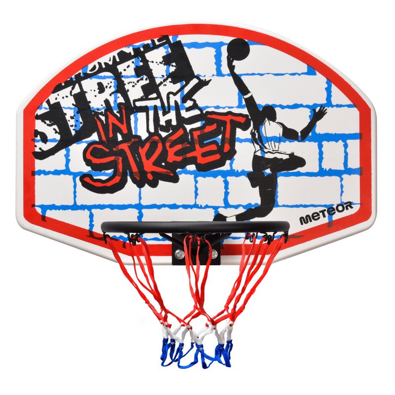 Meteor Memphis Basketball Backboard with Ball and Pump edzőfelszerelés 17497