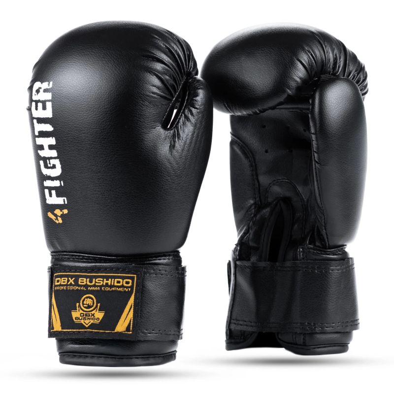 4f 6oz Boxing Gloves for Kids - 4Fighter Black Kiegészítő