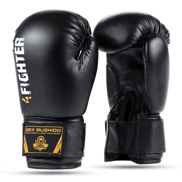 4f 6oz Boxing Gloves for Kids - 4Fighter Black Kiegészítő