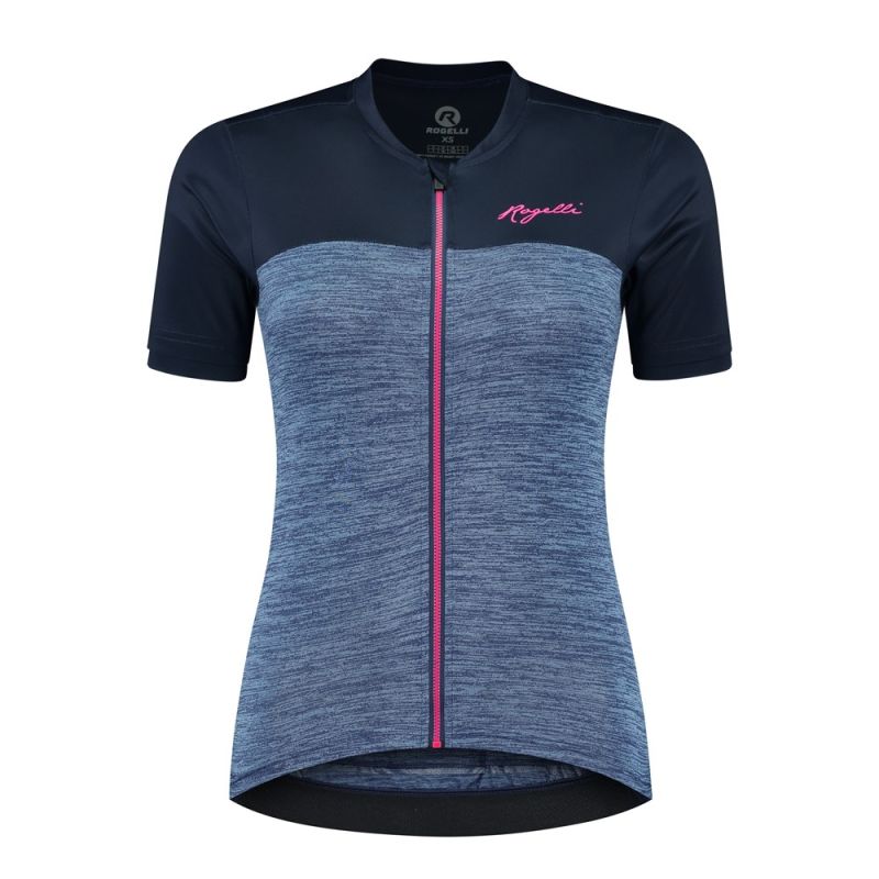 Rogelli women's t-shirt MELANGE purple lila póló
