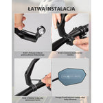 Rockbros bicycle mirror 260004001 left kiegészítő SI260004001