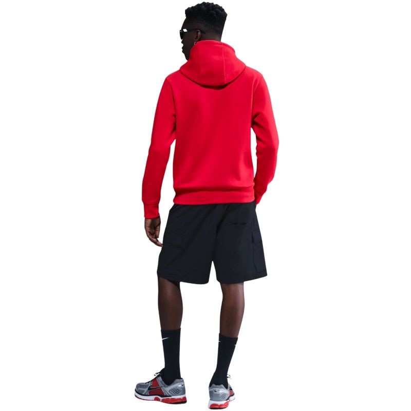Nike Club BB men's sweatshirt red piros pulóver
