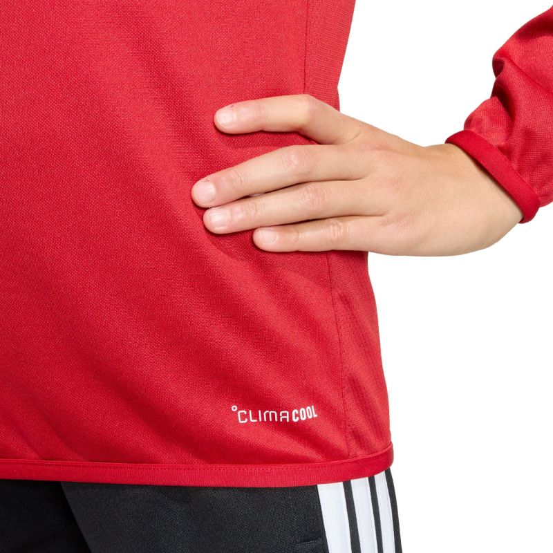 Adidas Tiro 26 League Training Top Kids Sweatshirt Red and White fehér pulóver JY7163