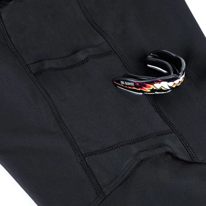 DBX Bushido Black MMA with Leggings fekete short