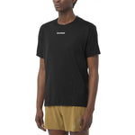 Salomon Sense Aero SS Tee Gfx 2XL fekete póló