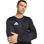 Adidas Men’s Entrada 26 Long Sleeve Jersey black fekete férfi póló KF5851