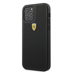 Ferrari FESPEHCP12MBK iPhone 12/12 Pro 6.1" /black hardcase On Track Perforated fekete pulóver