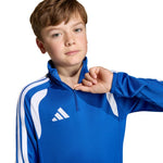 adidas Tiro 26 League Training Top Blue and White JY7162 Kids' Sweatshirt 104cm pulóver
