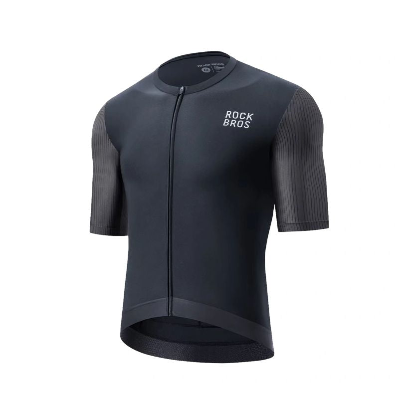 Rockbros 15200025 Short Sleeve Cycling Jersey Size S - Black czarny \ s póló