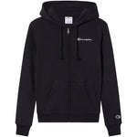 Champion Women's Full Zip Hoodie Sweatshirt Black 118406 KK001 fekete kapucnis pulóver