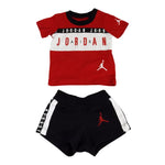 AIR Jordan baby set, t-shirt and shorts, size 50-56cm - fekete shirts, shorts