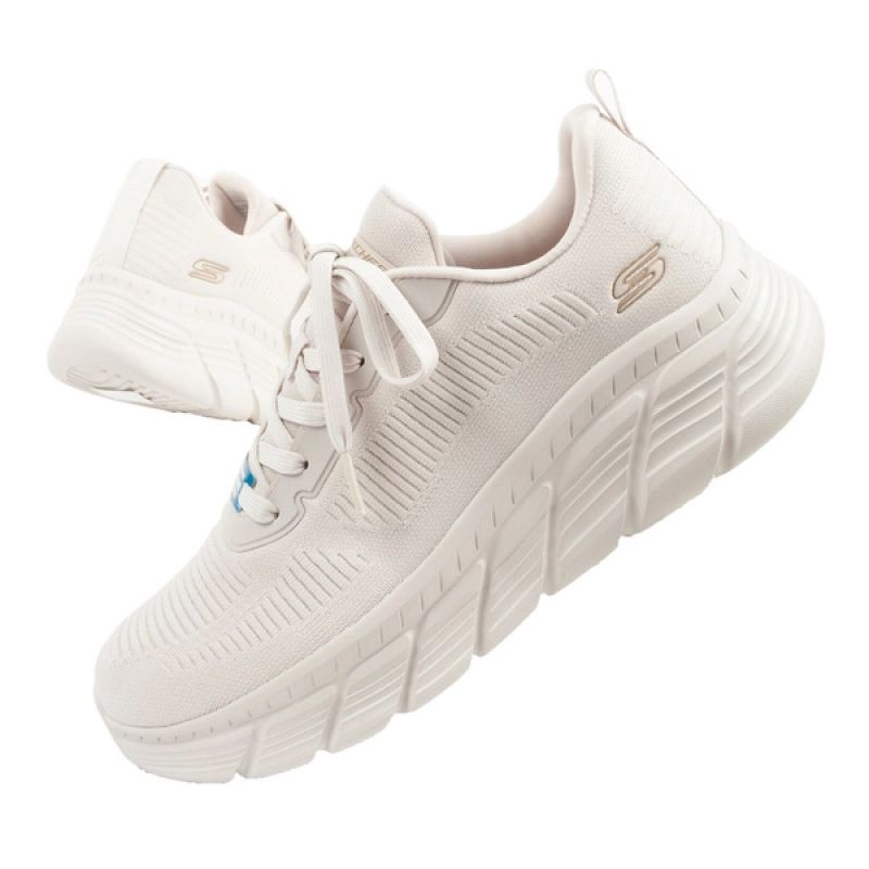 Skechers Bobs B Flex sneakers W bézs cipő