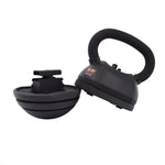 Body Sculpture BW 126 Adjustable Kettlebell fekete edzőfelszerelés BW126