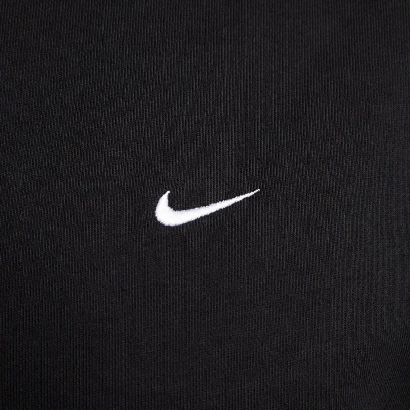 Nike Solo Swoosh Fleece Crew Black fekete polár pulóver DX1361-010