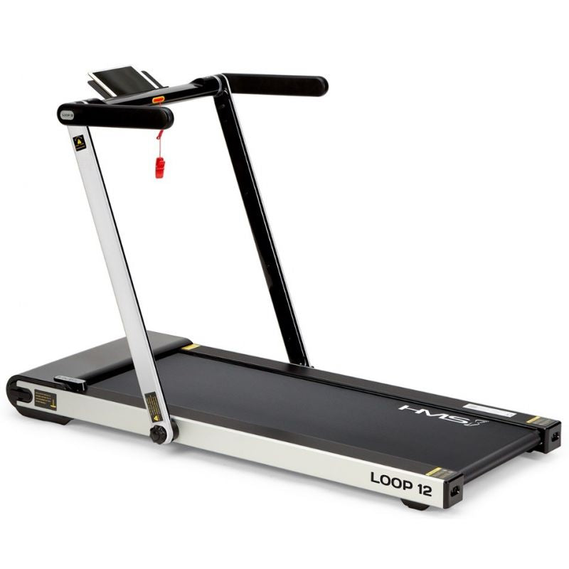 HMS MULTI Electric Treadmill with Desk 1-12 km/h, Gray szürke edzőfelszerelés 17-19-126