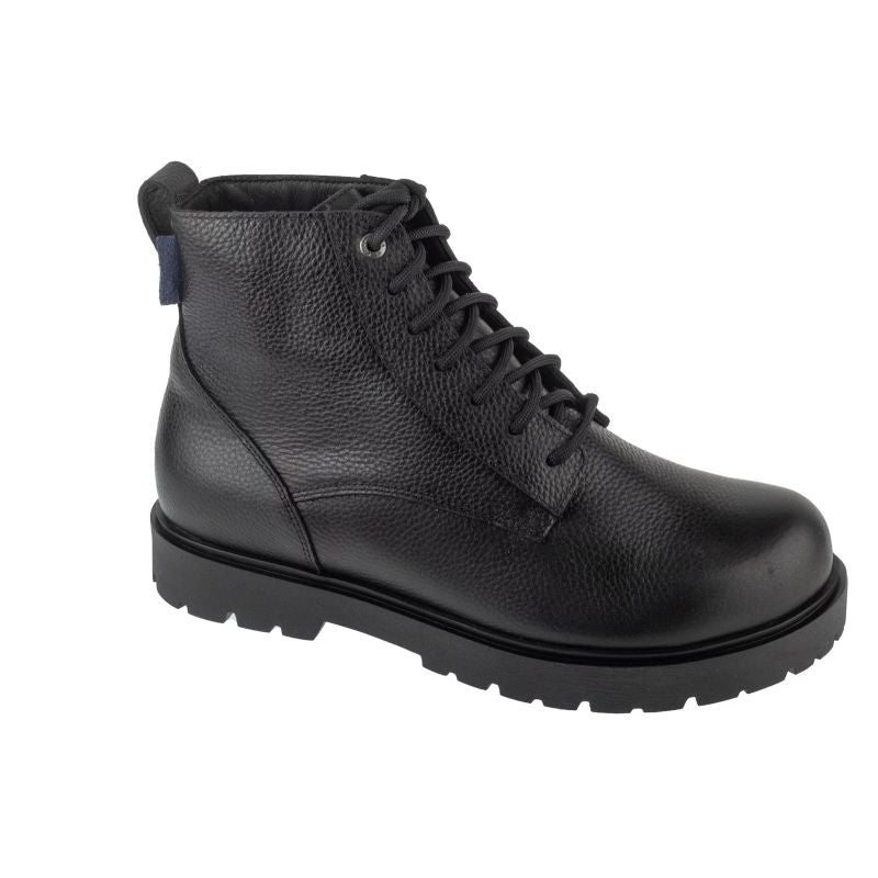Birkenstock Highwood Lace Mid WP 1030942 Black fekete bakancs