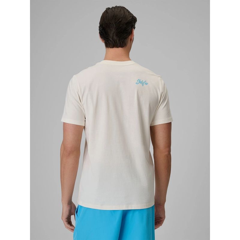 4F Men's regular printed T-shirt póló 4FRSS26TTSHM4295-11S
