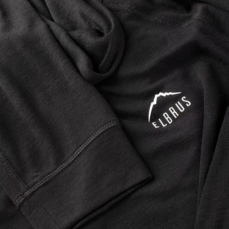 Elbrus Thermal underwear Melor Merino Set Tb Jr fekete thermoactive clothing