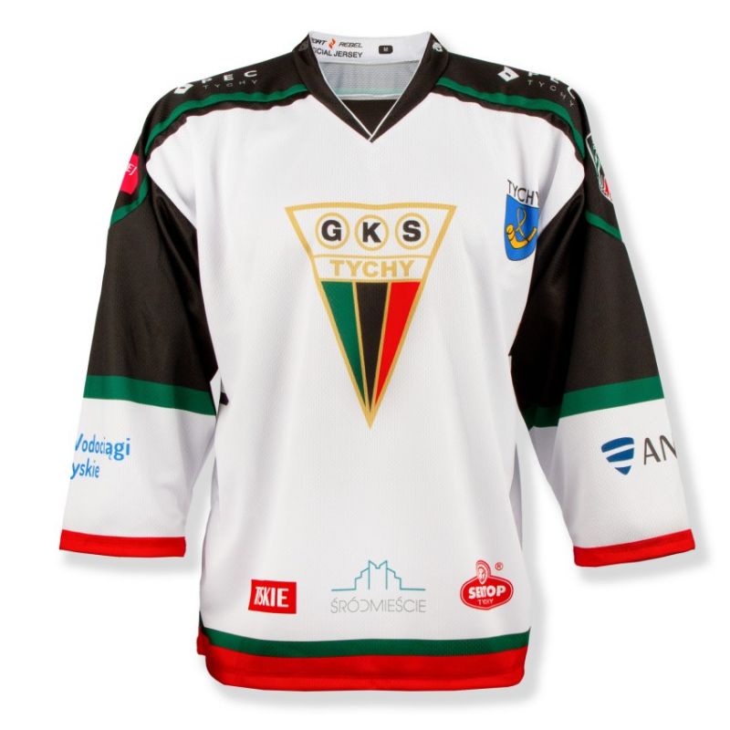 Inny GKS Tychy 24/25 M match jersey replica SREBGKSREP25 Pulóver