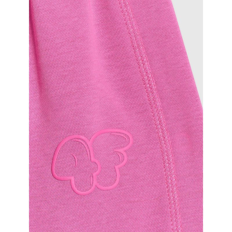 Girls' wide-leg sweatpants 4F 4FJRAW25TTROF1601-54S melegítőnadrág