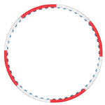 Meteor Hula hop ANION fehér training equipment