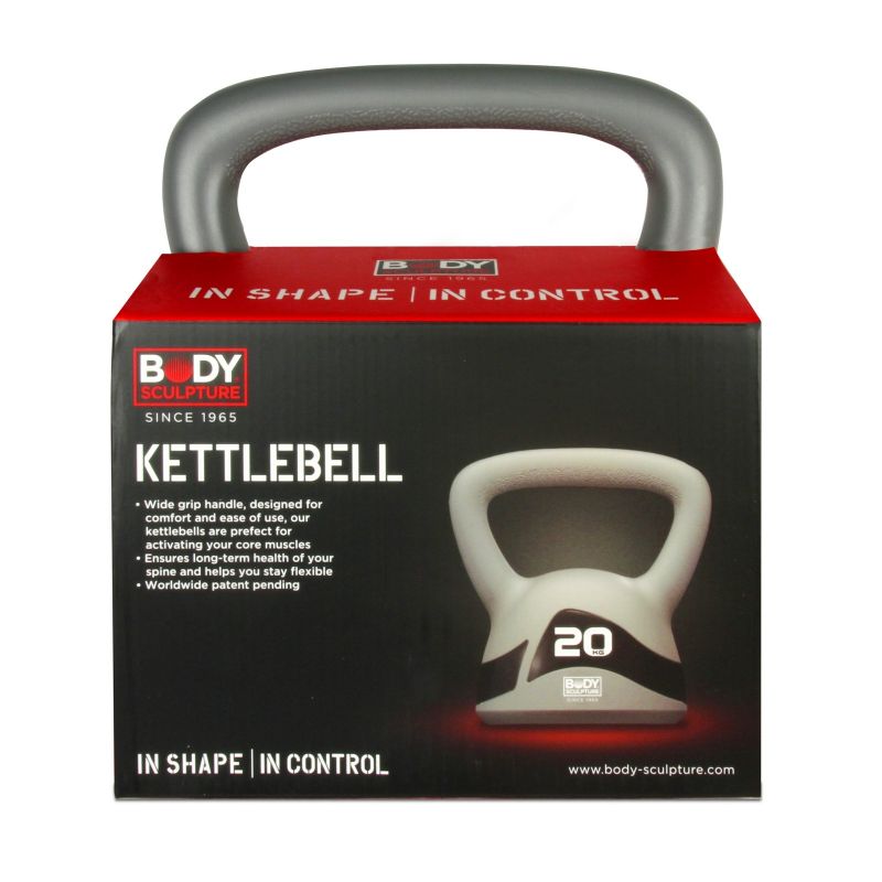 Body Sculpture Kettlebell Bw 117EN fekete edzőfelszerelés BW117EN20KG