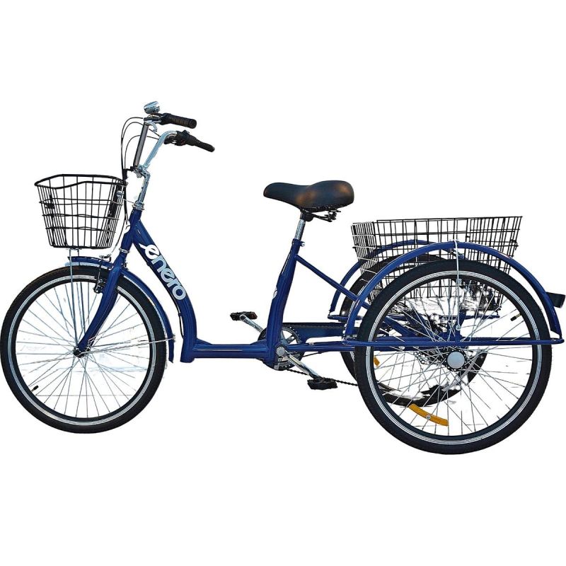 3-Wheel Bike 24 Navy Blue Shimano -7 Speed Lower Frame