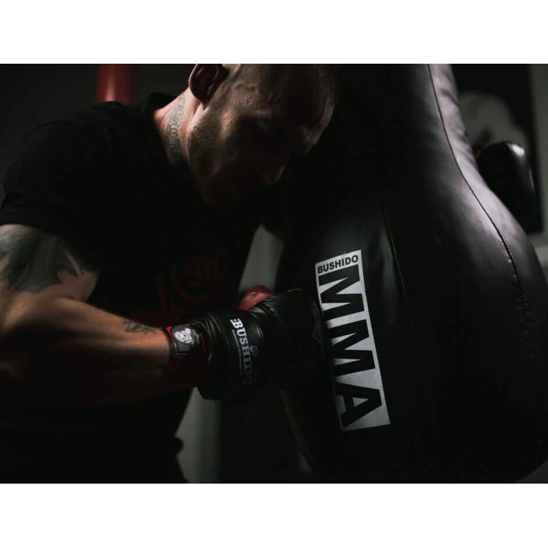 DBX Bushido Mitts Red - One size fits all piros kesztyű