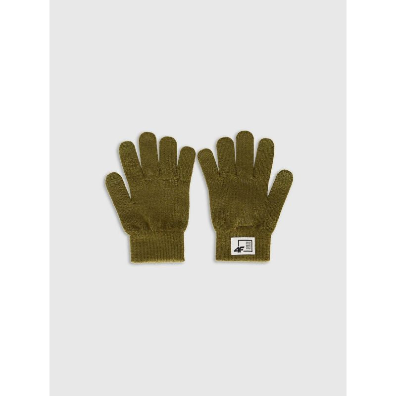 4F cas JUNIOR Gloves l/xl gyerek kesztyű 4FJRAW25AGLOU146-43S