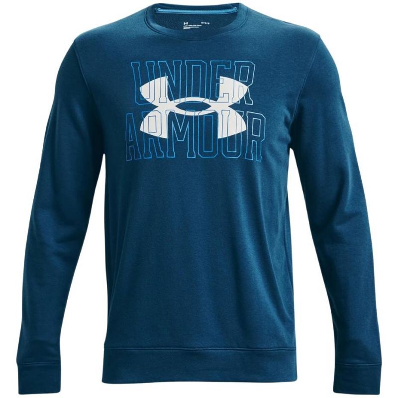 Under Armour Armor UA Rival Terry Logo Crew M 1370391 458 sweatshirt Pulóver