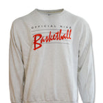 Nike Standard Issue Crew Sweatshirt Birch Basketball Heather/Pale Ivory - DA6741-051 pulóver