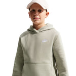 Nike Sportswear Club Fleece Kids' Sweatshirt Light Green