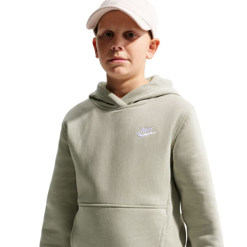 Nike Sportswear Club Fleece Kids' Sweatshirt Light Green